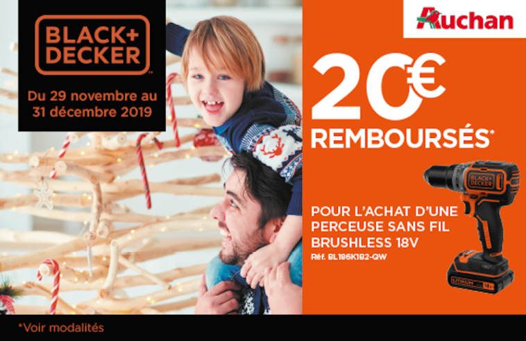 promotion perceuse black et decker