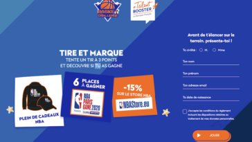 Talent Booster Basket Challenge sur talentbooster.labanquepostale.fr