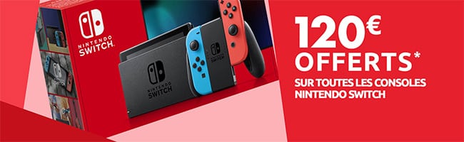 console Nintendo Switch Carrefour : promotion