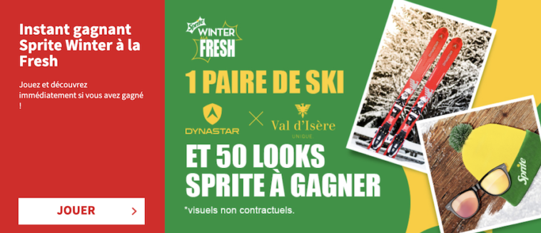 participez au jeu Instant Gagnant – Sprite Winter 2020 sur instants-plaisir.fr