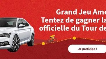 participez au Grand jeu Amora Tour de France