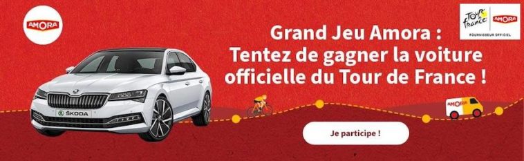 participez au Grand jeu Amora Tour de France