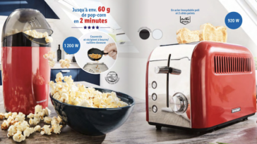 acheter la machine a pop corn Lidl