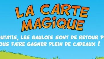 jeu Lidl la carte magique