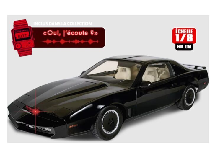 K.I.T.T. el auto fantástico 1/8 Altaya France | Colecciones Chéveres