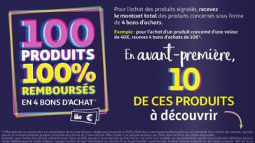 Produits 100 rembourses - auchan.fr