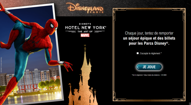 Jeu Leclerc "Deviens un Héros" avec Disneyland
