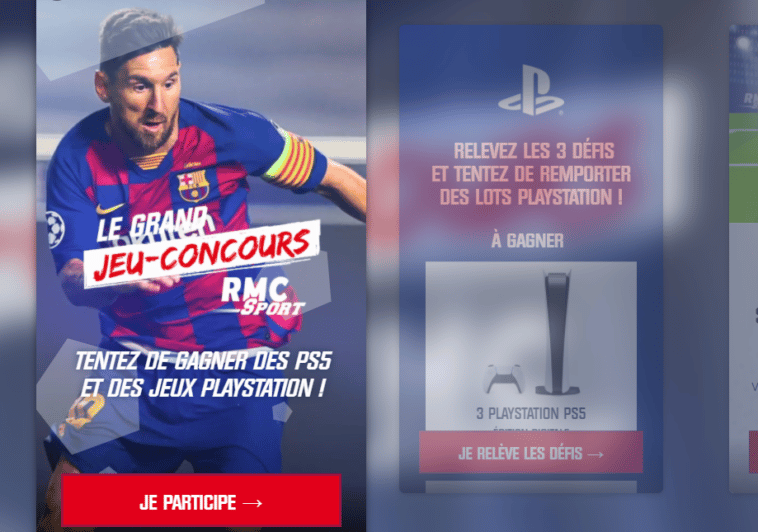 Jeu RMC Sport