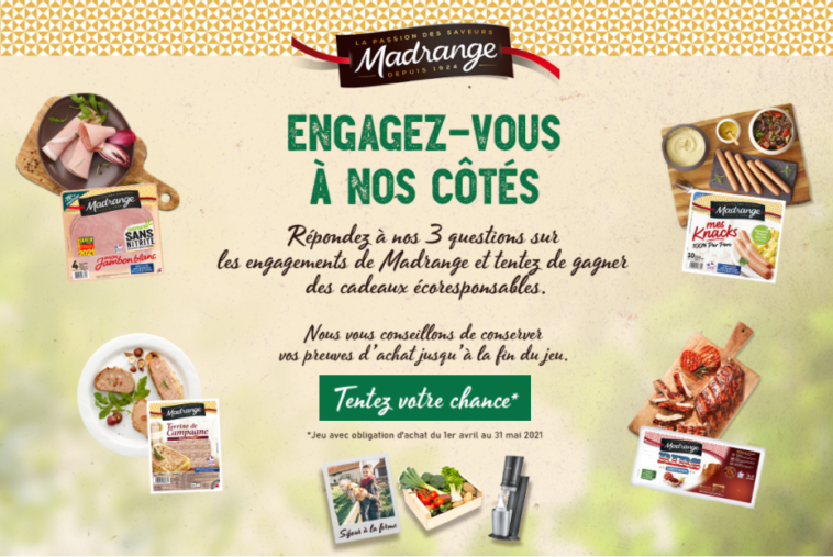 Jeu "Madrange s'engage" sur madrange.fr