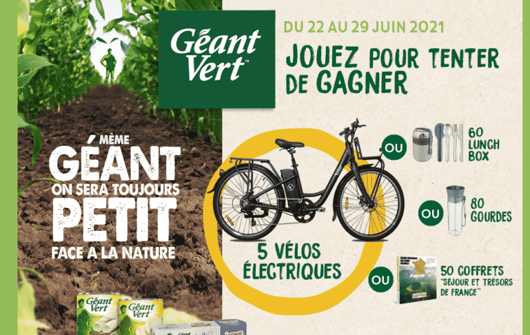 Grand Jeu G ant Vert Auchan sur jeu geant vert gagnez un v lo