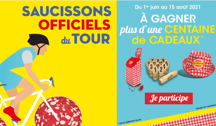 Jeu Tour de France Cochonou 2021 sur tourdefrance-cochonou.fr