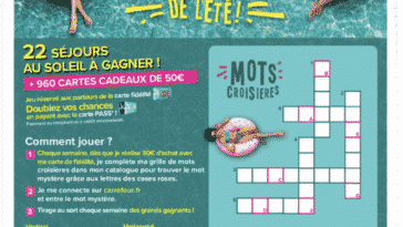 jeu Mot Mystère Scoop de l'été sur carrefour.fr