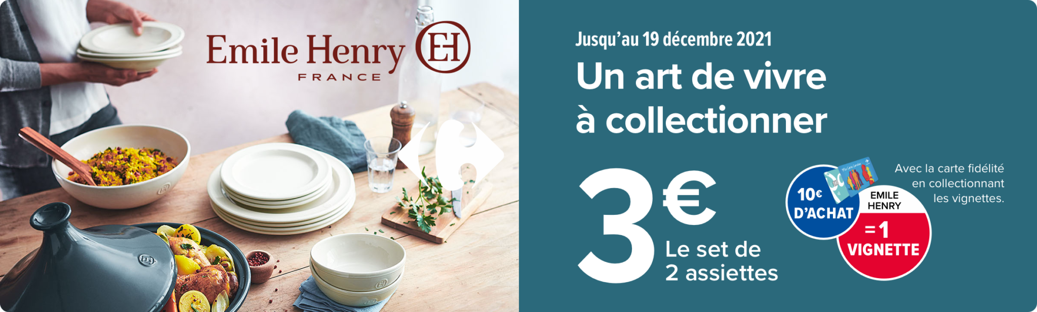 Collectionnez les carrefour Emile Henry sur carrefour.fr