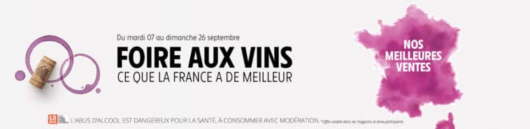 Foire aux vins Intermarché 2021