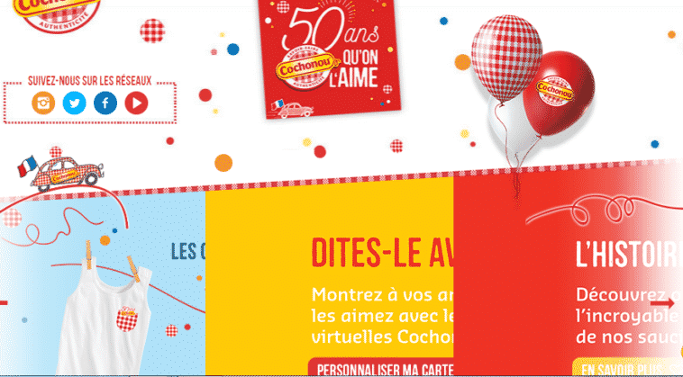 Grand Jeu Cochonou 50 ans qu'on l'aime sur cochonou50ansquonlaime.fr