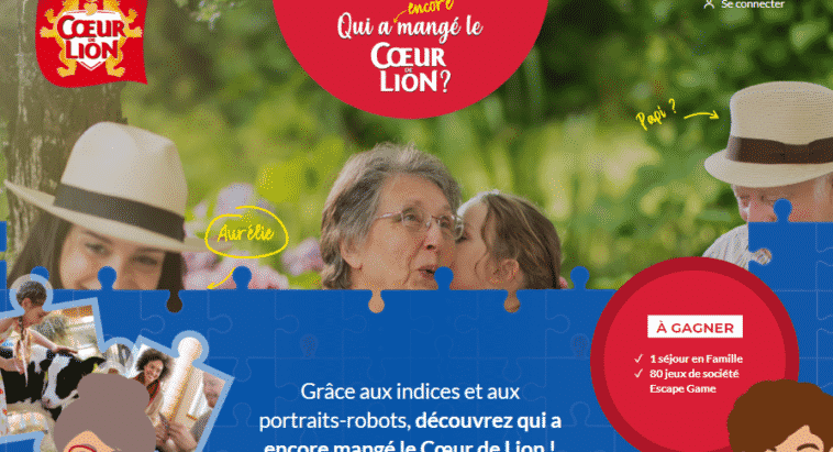 Jeu Qui a encore mangé le Coeur de Lion sur quiaencoremangelecoeurdelion.com