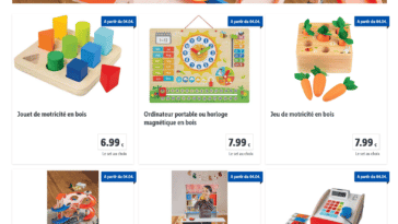 Catalogue jouets en bois Lidl