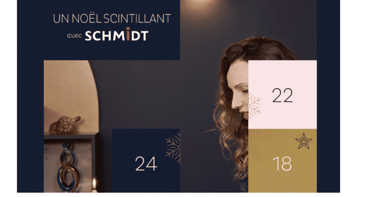 Jeu Calendrier de l’Avent Schmidt sur home-design.schmidt