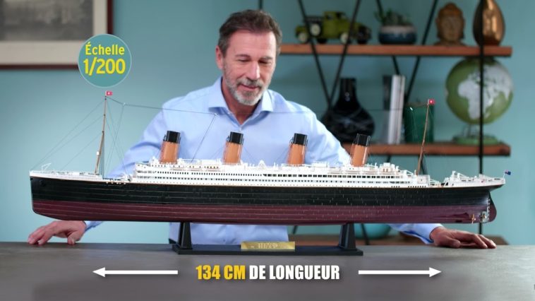 maquette Titanic Hachette