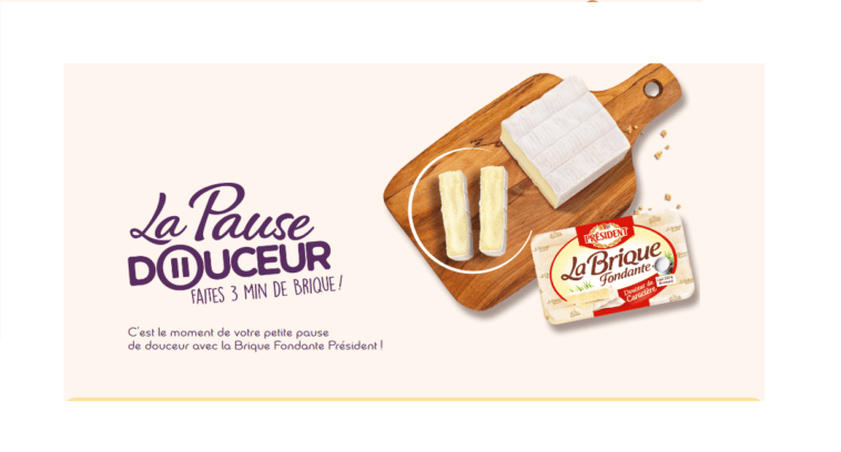 Jeu La Pause Douceur Président sur la-pause-douceur.president.fr