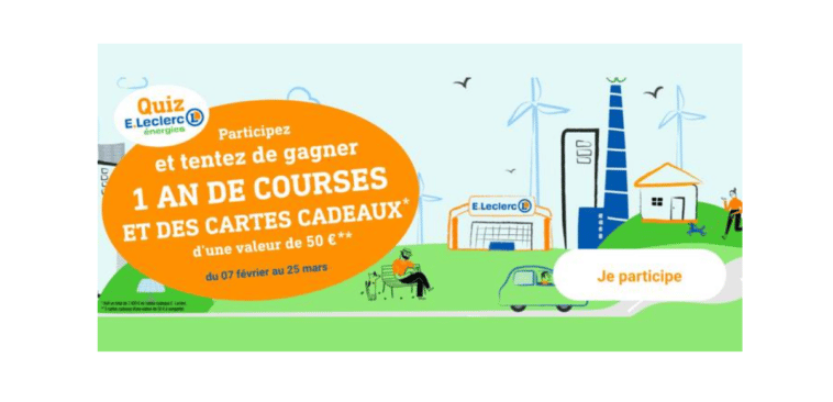 Jeu Primes Énergie E.Leclerc sur primes-energie.leclerc