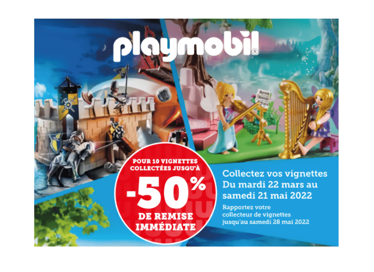 Opération Playmobil Magasins U 2022 sur magasins-u.com