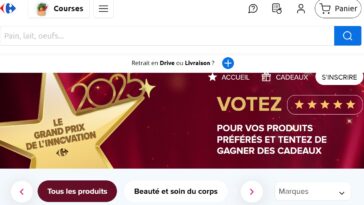 Jeu Carrefour Grand Prix de l'innovation