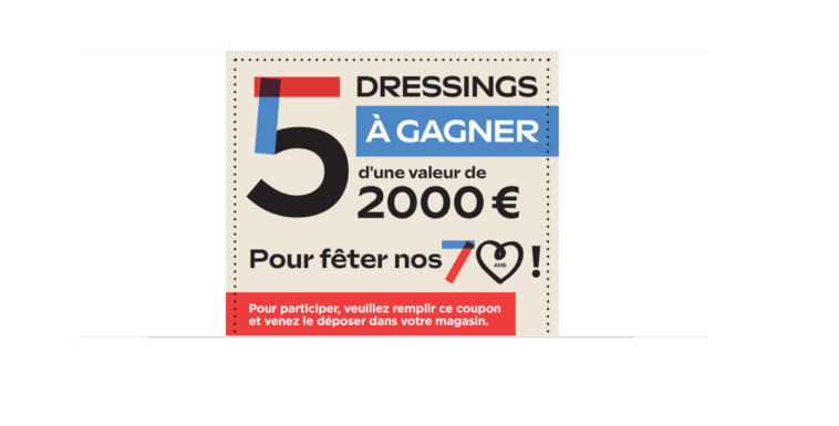 Jeu Anniversaire 70 ans Meubles CELIO sur meubles-celio.fr