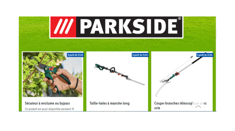 catalogue jardinage LIDL