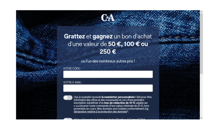 gagnez.c-a.com code