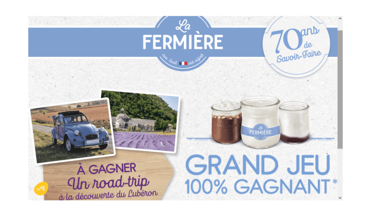 jeu 70 ans La Fermière sur 70anslafermiere.fr