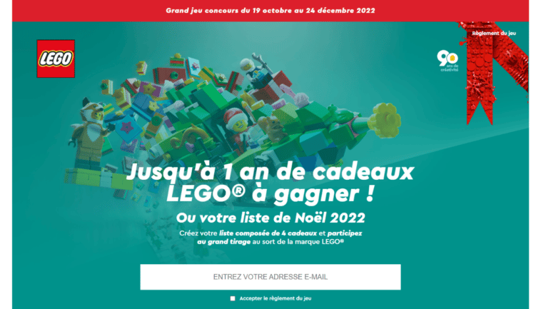 Jeu concours de Noel LEGO