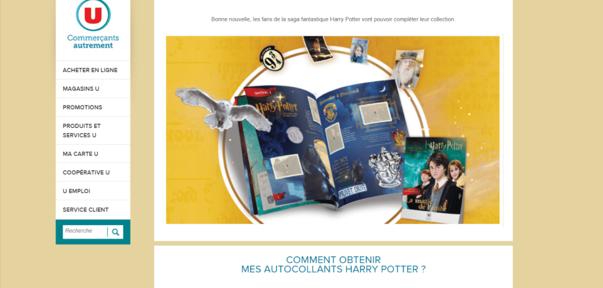 Harry Potter Lot De 16 Autocollants Poudlard