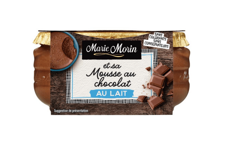 Rappel produit Leclerc, Monoprix, Système U, Match : attention, danger avec la mousse au chocolat au lait Marie Morin