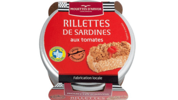 Rappel produit Leclerc, Carrefour, Géant Casino, Intermarché : attention, danger avec des rillettes de sardines "Mouettes d'Arvor"