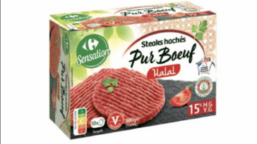 Rappel produit Carrefour : attention, danger avec des steaks hachés halal pur bœuf