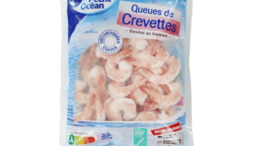 Rappel produit Leclerc : attention, danger avec les queues de crevettes décortiquées cuites surgelées