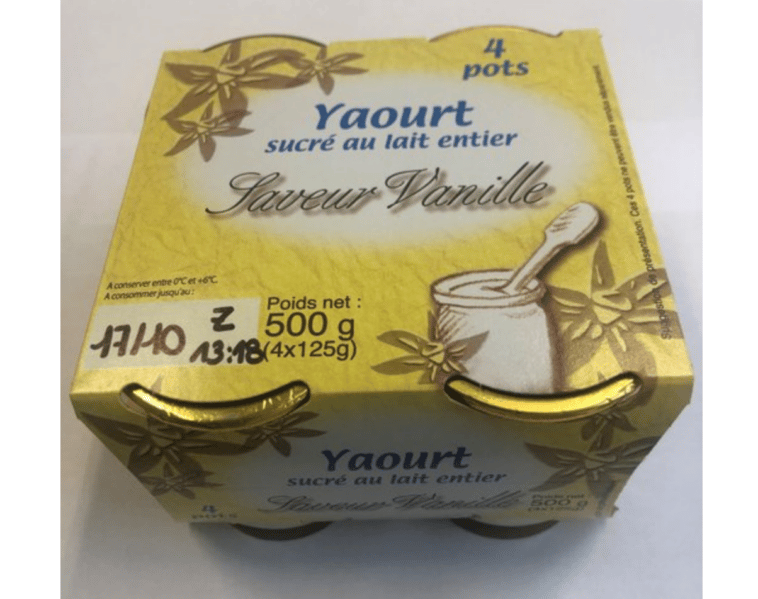 Rappel produit Carrefour, Auchan, Leader Price, Monoprix, Casino : attention, danger avec les yaourts pots verres