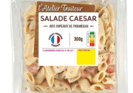 Rappel produit Leclerc : attention, danger avec la salade Caesar "l'Atelier Traiteur"