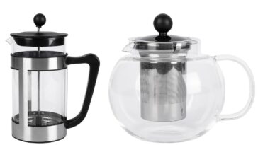 Cafetière Lidl et théière