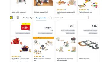 catalogue jouet bois Lidl