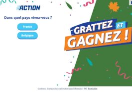 Jeu Action "grattez et gagnez"