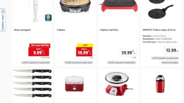 catalogue cuisine Lidl