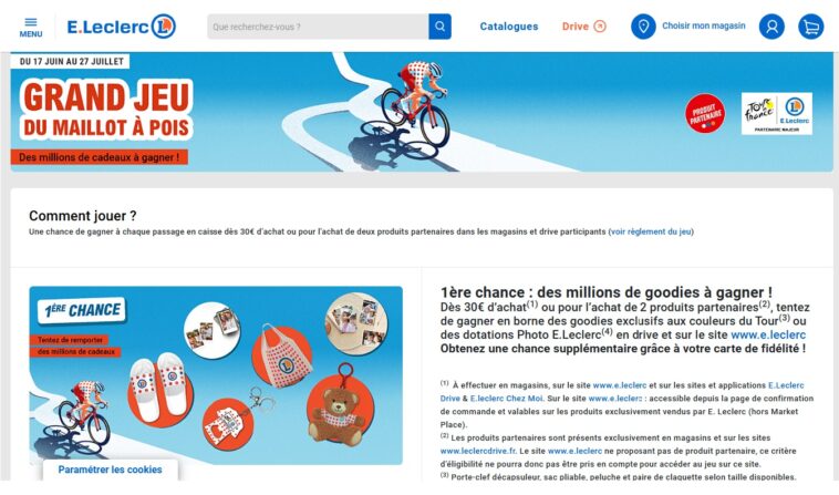 Jeu Leclerc "Tour de France 2025"