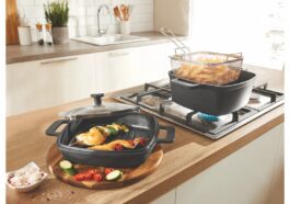 Set de cuisine multifonction Lidl en fonte d'aluminium