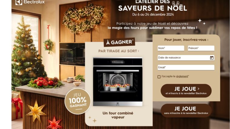 jeu de Noël Electrolux