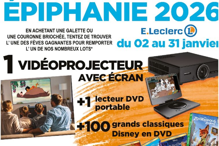 Jeu Épiphanie E.Leclerc 2026