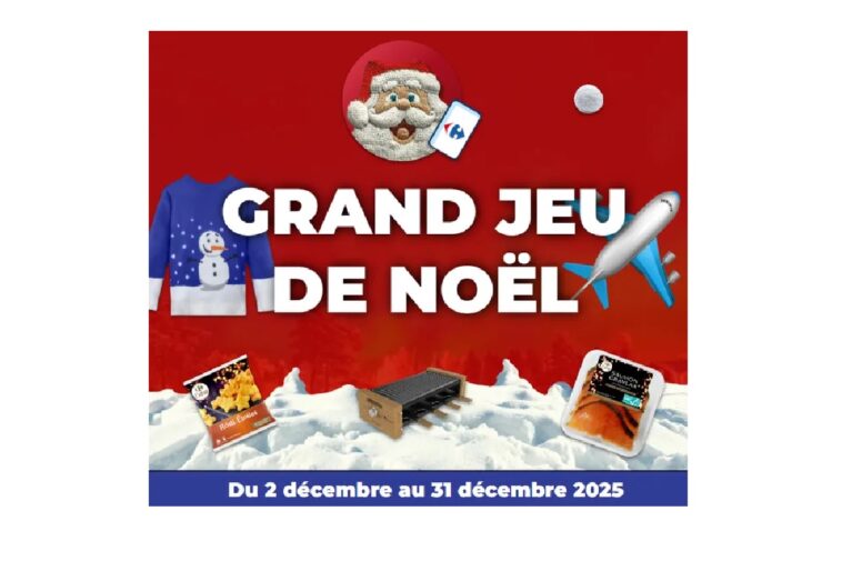 Jeu de l'appli Carrefour Noël