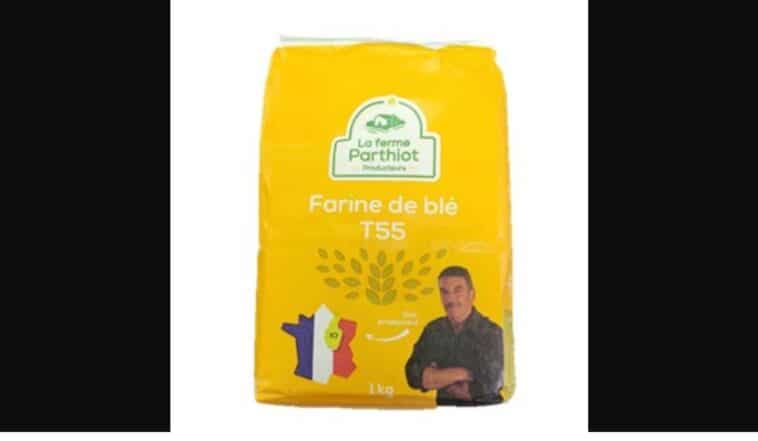 Rappel farine de blé T55 "La ferme Parthiot"