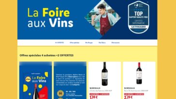 Foire vins Lidl